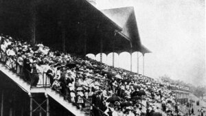 Churchill Downs grandstand in 1895 