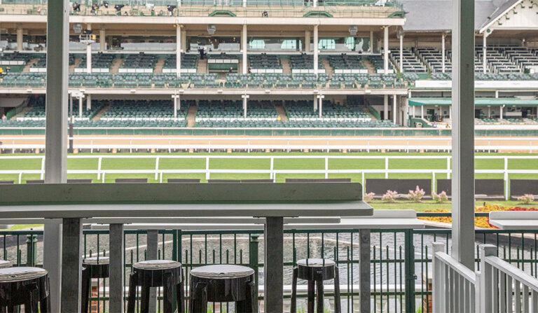 Turf Suites | Private Suites | Seats | Kentucky Derby - Penthouse Suites With Private Artificial Turf Sports Court