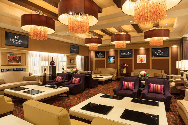 The Mansion Luxury Dining Seats Kentucky Derby