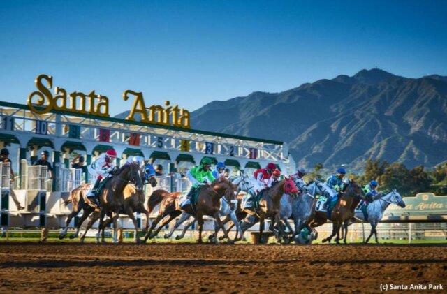 Santa Anita horse racing
