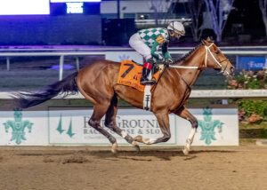 Track Phantom wins the Lecomte (G3) at Fair Grounds