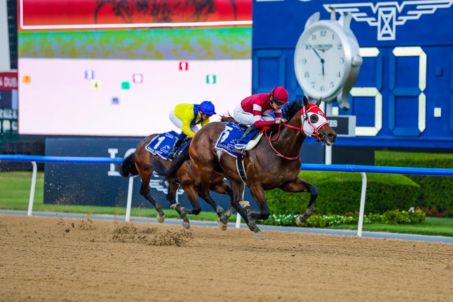 Forever Young wins the UAE Derby