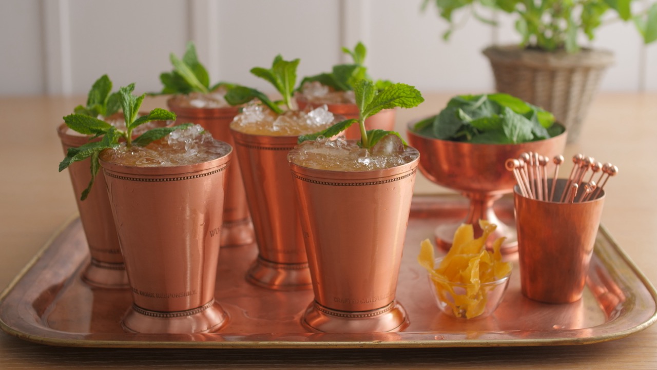 BigBatch LemonMint Julep Kentucky Derby At Home Menu Recipes