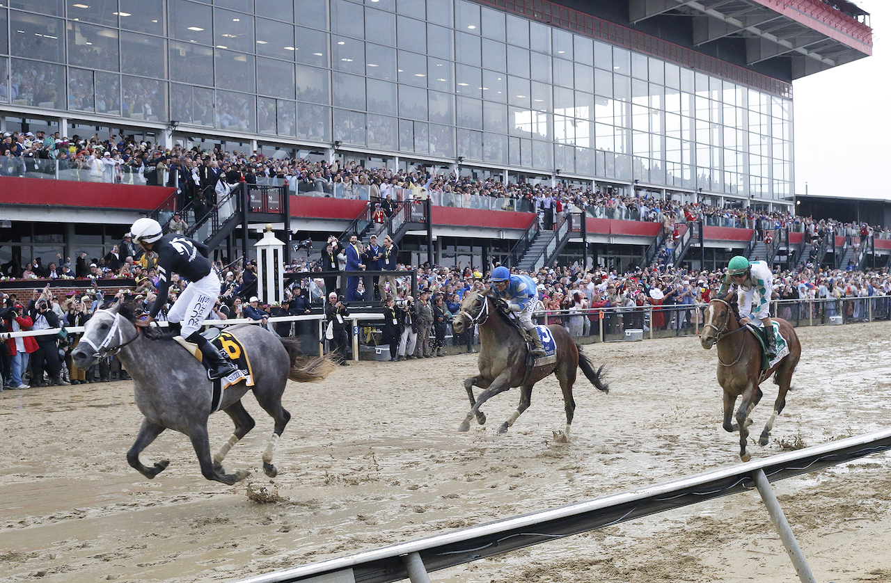 Seize the Grey wins the 2024 Preakness S. at Pimlico