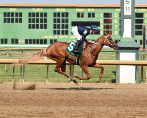 Society wins the Chicago (G3) at Churchill Downs.