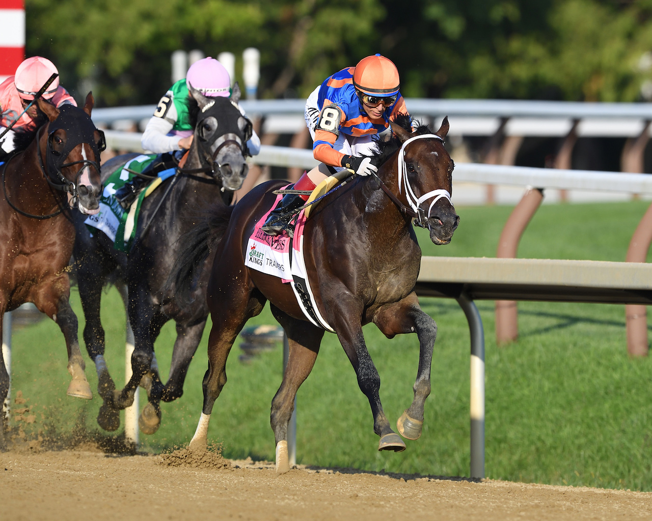 Fierceness wins the Travers S. at Saratoga