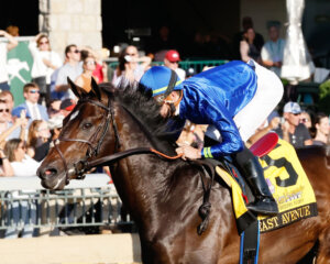 East Avenue dominated the Breeders' Futurity