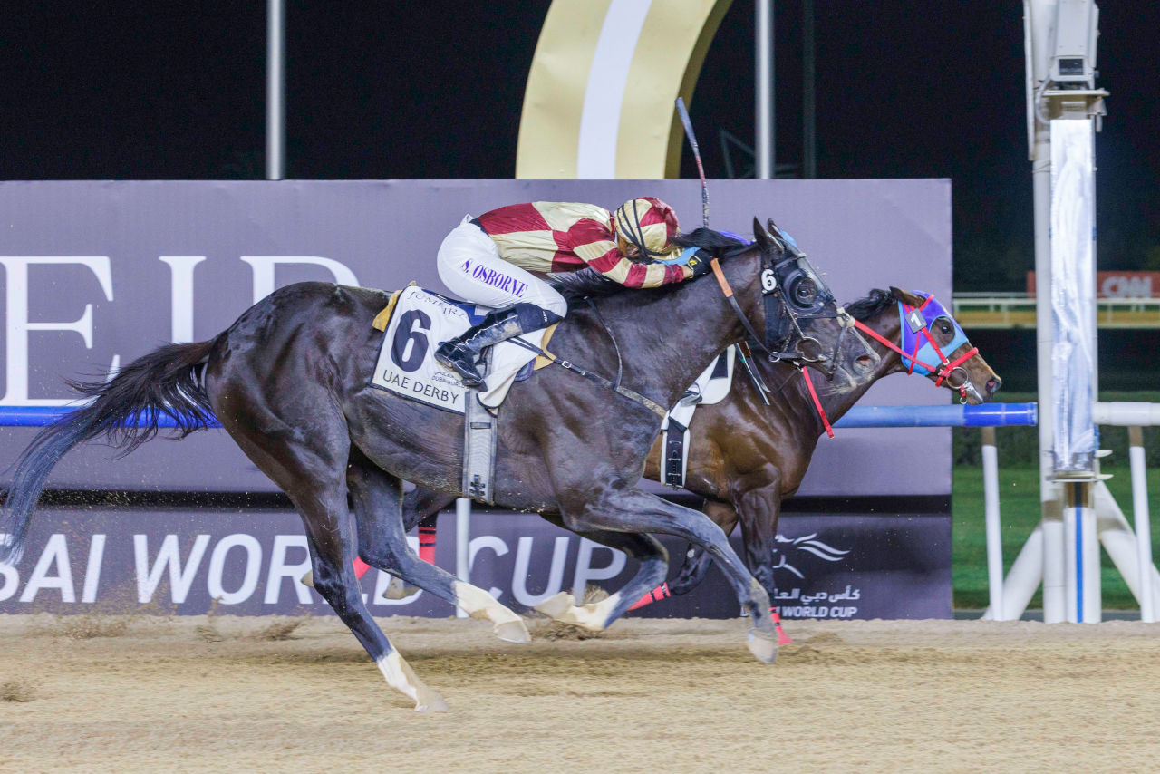 Admire Daytona edges Heart of Honor in the UAE Derby