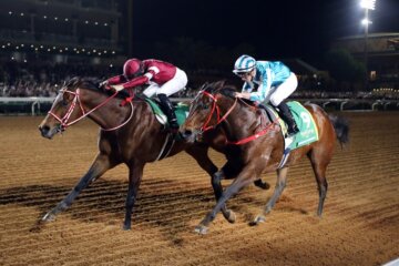 Forever Young prevails over Romantic Warrior in the Saudi Cup