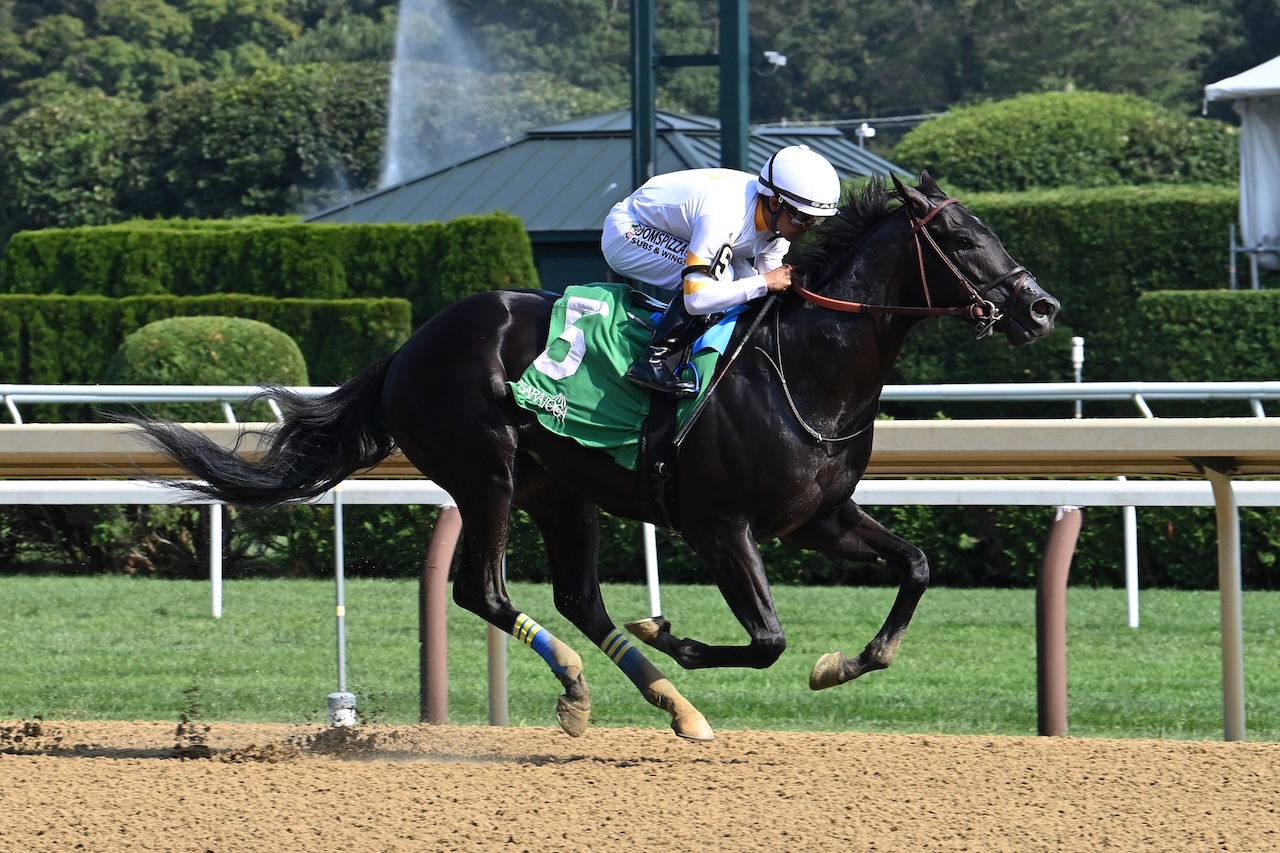 It's Our Time wins at Saratoga.