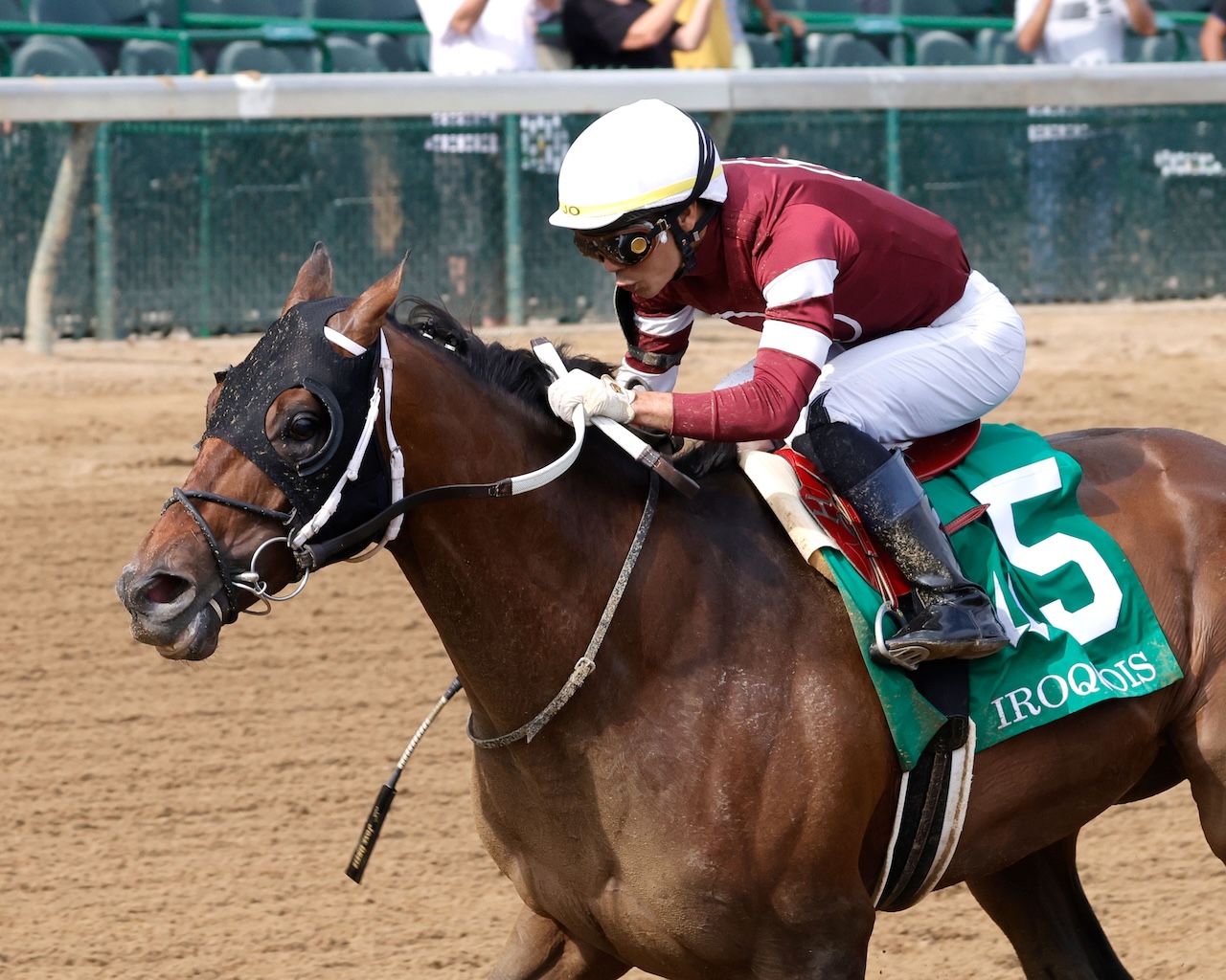 Spice Runner wins the Iroquois (G3) at Churchill Downs.