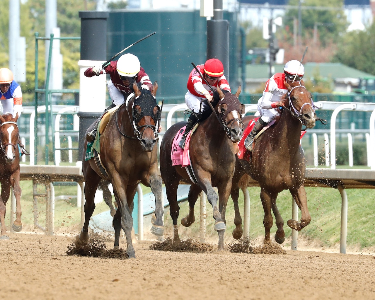 Spice Runner wins the Iroquois (G3) at Churchill Downs.