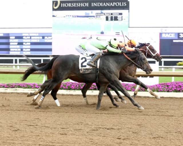 Bricklin wins at Horseshoe Indiana.