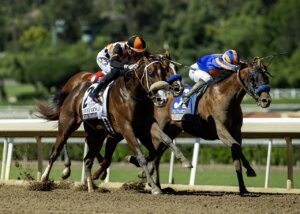 Intrepido wins the American Pharoah at Santa Anita.