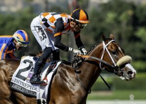 Intrepido wins the American Pharoah at Santa Anita.
