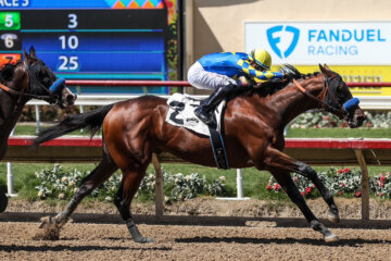 Litmus Test breaks maiden at Del Mar.