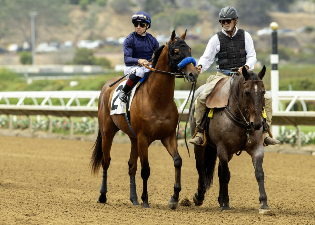 Plutarch at Santa Anita.