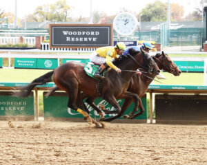 Project Ace wins at Churchill Downs. 