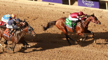Forever Young wins the Breeders' Cup Classic at Del Mar 2025 (Photo by Horsephotos.com)
