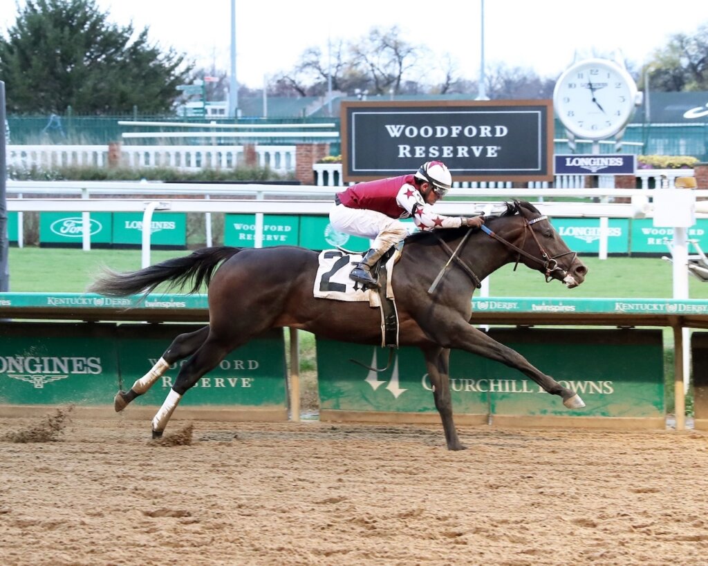 Liberty Nationa wins at Churchill Downs.