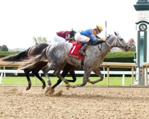 Time For Music wins at Keeneland.
