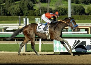So Happy wins the San Vicente Stakes at Santa Anita