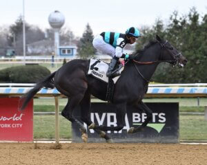 Fourth and One wins at Aqueduct.