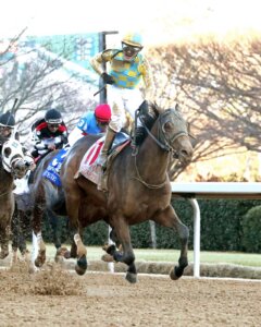Silent Tactic wins the Southwest Stakes at Oaklawn Park.