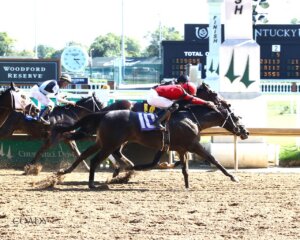 Way Beyond wins at Churchill Downs. 