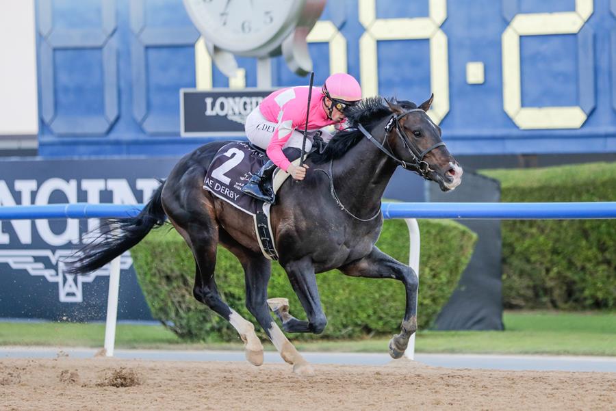 Wonder Dean edges clear in the UAE Derby (G2)