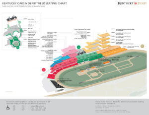 2026 Churchill Downs Official Seating Map