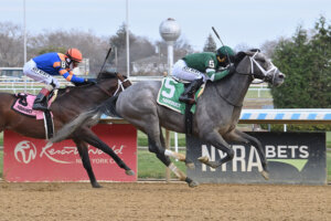 Enforced Agenda wins at Aqueduct. 