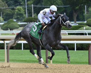 Minorinconvenience winning the Funny Cide S. at Saratoga