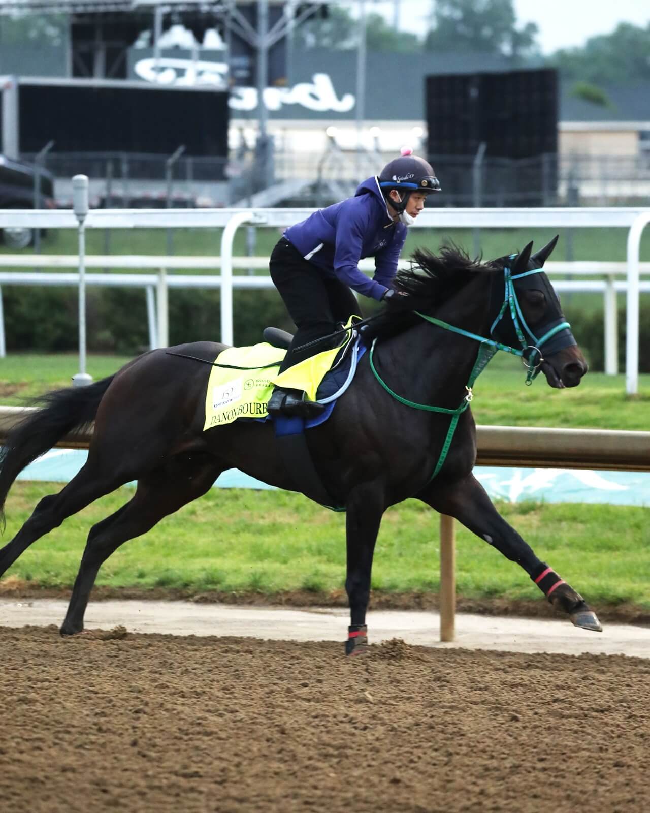 Danon Bourbon breezes at Churchill Downs