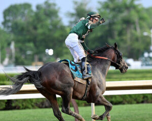 Golden Tempo wins the Belmont (G1) at Saratoga.