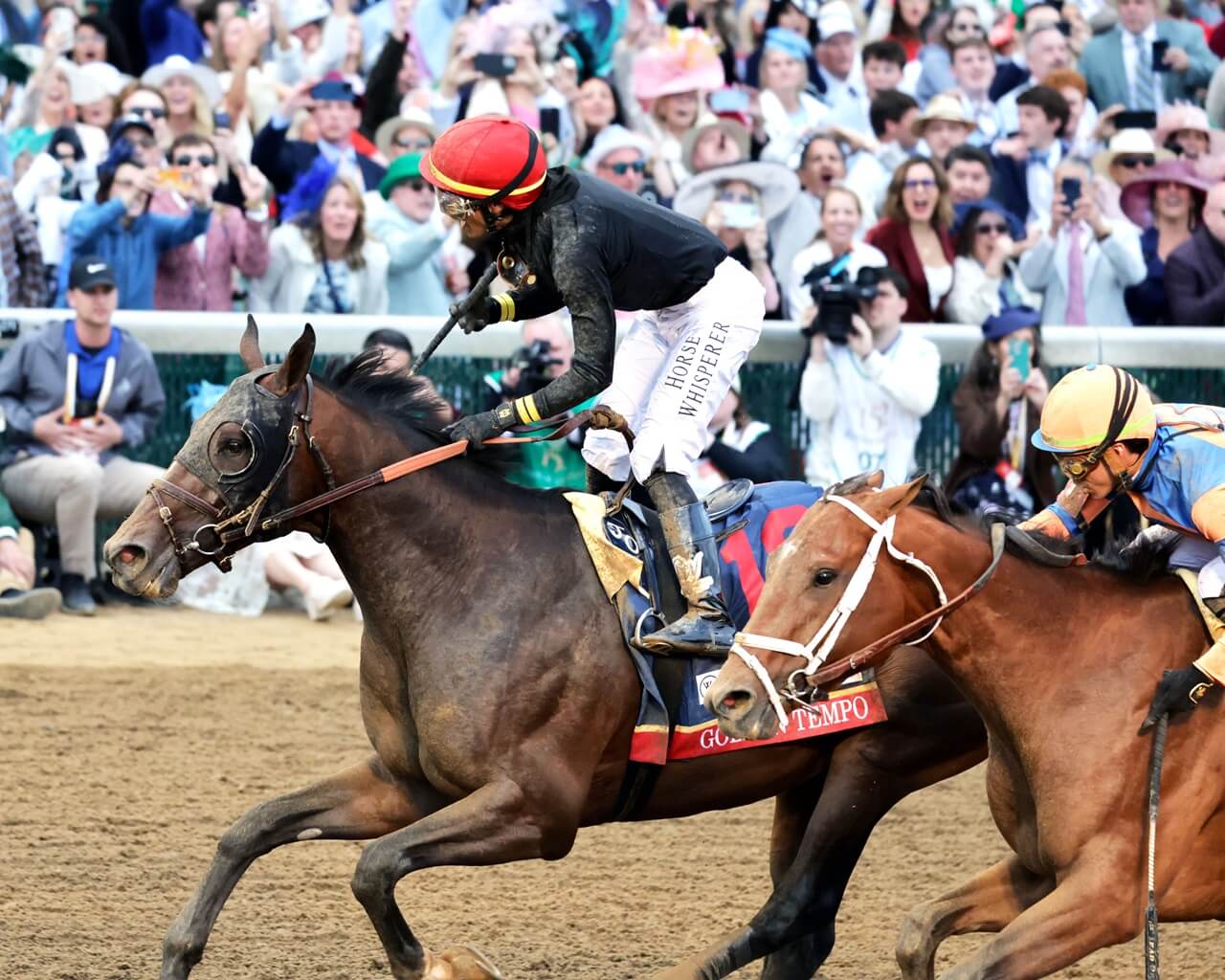 Golden Tempo edged Renegade in the Kentucky Derby (G1)
