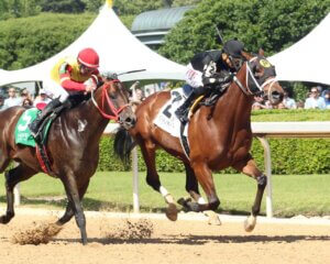 Willy D's wins the Lake Ouachita Stakes at Oaklawn Park. 
