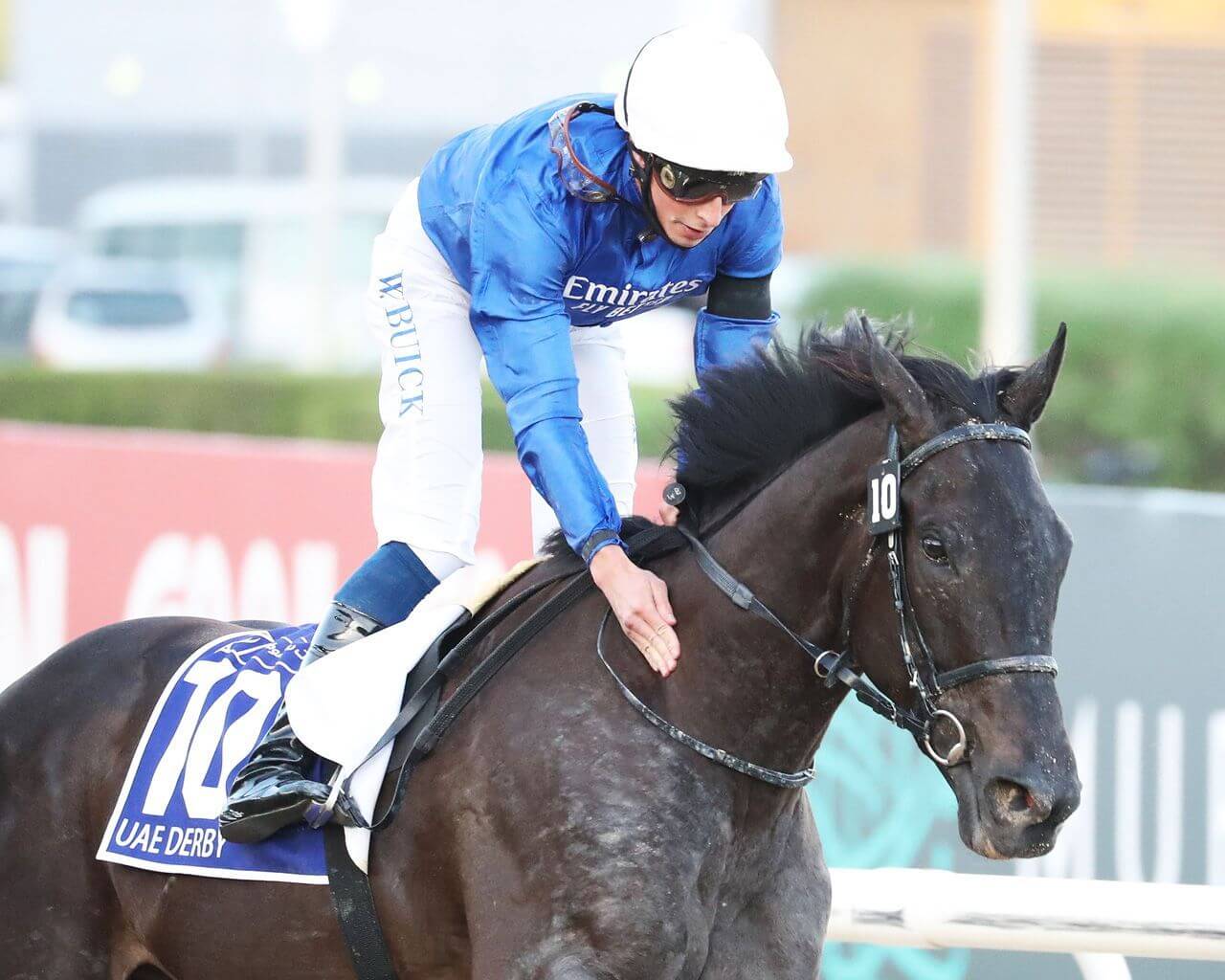 Rebel's Romance wins the 2021 UAE Derby (G2)