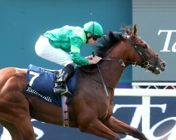 Haffner winning the Acomb (G3) at York