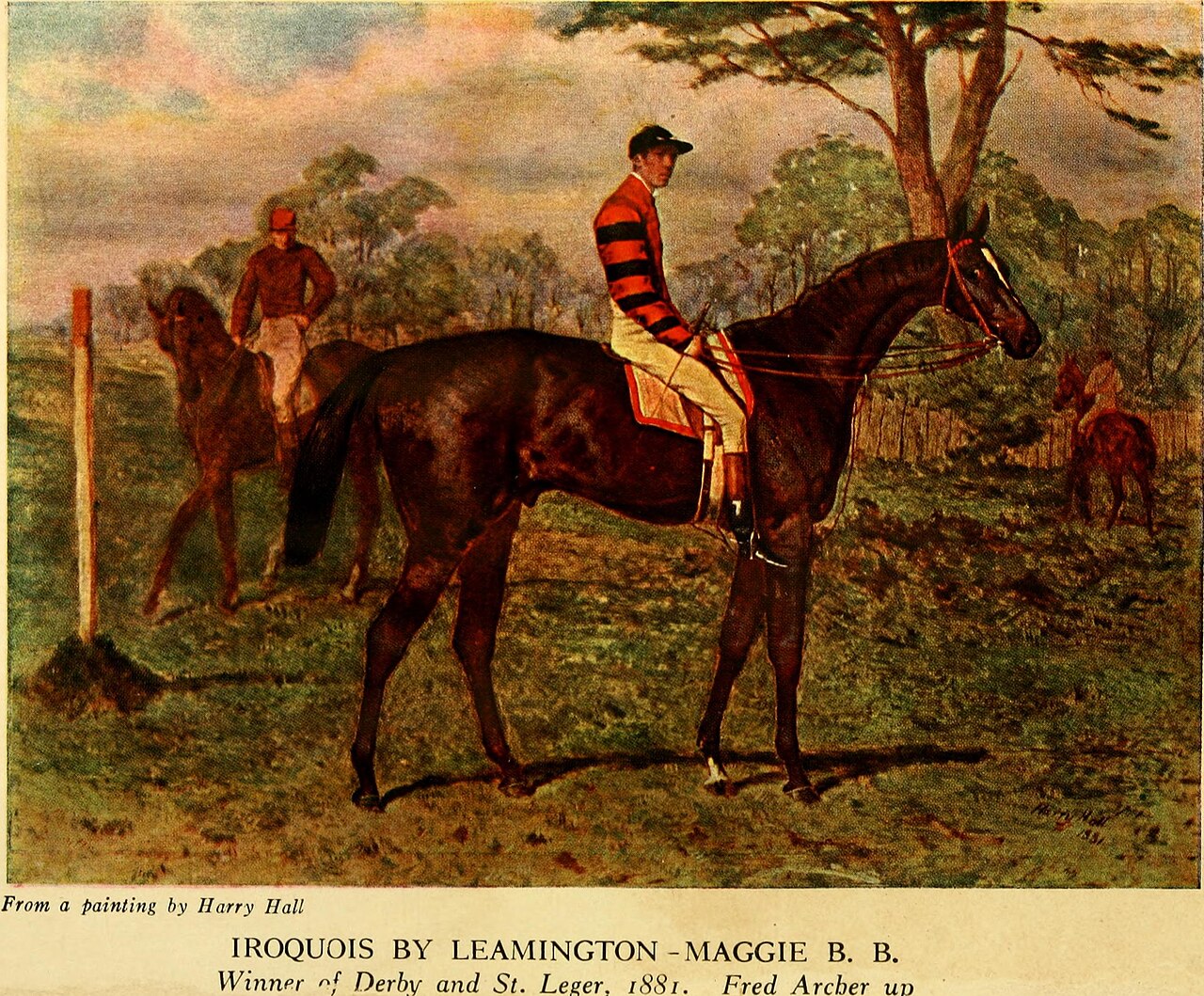 Iroquois in a painting by Harry Hall