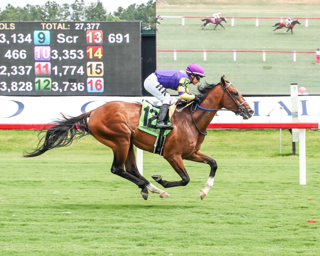 Real Goodbar wins at Colonial Downs.
