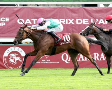 Amusingly wins the Prix Jean-Luc Lagardere (G1)