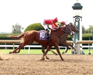 Very Gifted wins at Keeneland. 